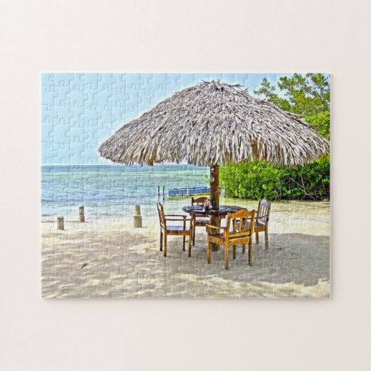 Strand Bar Jamaika. Puzzle (Horizontal)