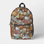 STRAND BEDRUCKTER RUCKSACK (Vorderseite)