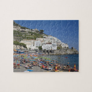 Strand bei Amalfi, Kampanien, Italien Puzzle