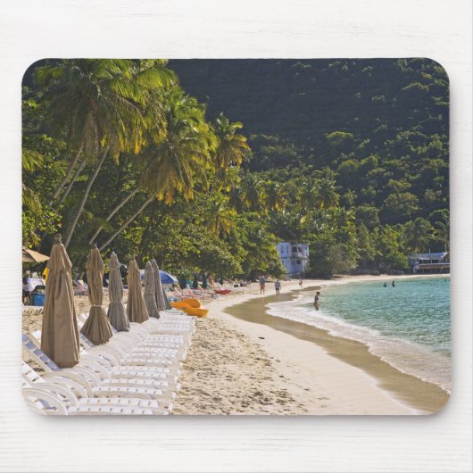 Strand bei Cane Garden Bay, Insel Tortola Mousepad (Vorne)