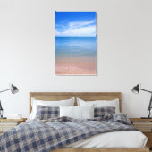 Strand bei Ebbe Leinwanddruck (Insitu (Schlafzimmer))