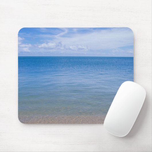 Strand bei Ebbe Mousepad (Mit Mouse)