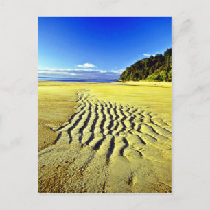 Strand bei Ebbe, Nationalpark Abel Tasman Postkarte