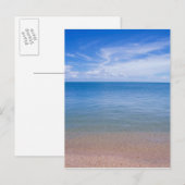 Strand bei Ebbe Postkarte (Vorne/Hinten)