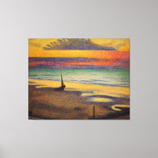 Strand bei Heist von Georges Lemmen 1891 Leinwanddruck (Vorderseite)