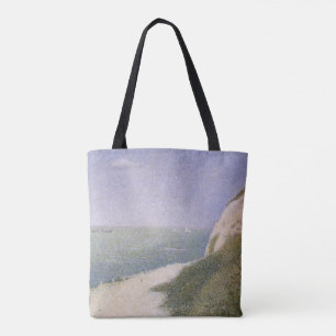 Strand bei Honfleur von Georges Seurat, Vintage Ku Tasche