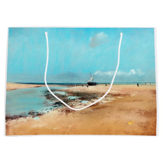 Strand bei Low Tide (Mouth of the River), Edgar De Große Geschenktüte (Vorderseite)