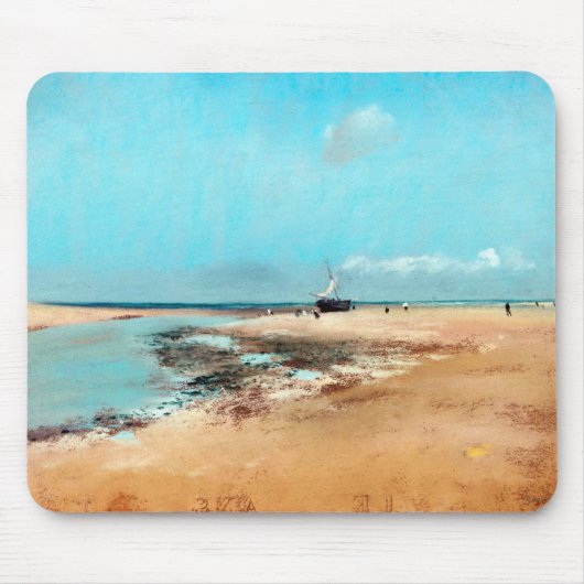 Strand bei Low Tide (Mouth of the River), Edgar De Mousepad (Vorne)