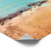 Strand bei Low Tide (Mouth of the River), Edgar De Poster (Ecke)