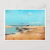 Strand bei Low Tide (Mouth of the River), Edgar De Postkarte (Vorderseite)
