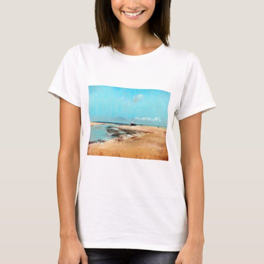 Strand bei Low Tide (Mouth of the River), Edgar De T-Shirt (Vorderseite)