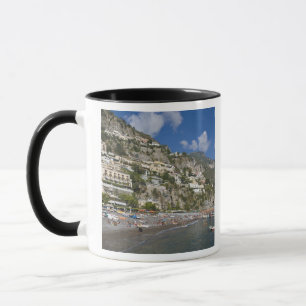 Strand bei Positano, Kampanien, Italien Tasse