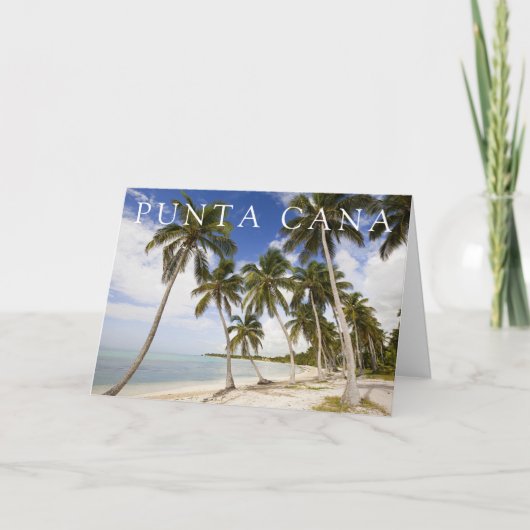 Strand bei Punta Cana | Danke (Vorderseite)