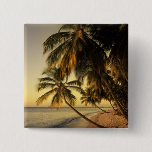 Strand bei Sonnenuntergang, Trinidad Button