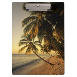 Strand bei Sonnenuntergang, Trinidad Klemmbrett