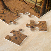 Strand bei Sonnenuntergang, Trinidad Puzzle (Seite)