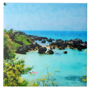 Strand bei St. George Bermuda Fliese