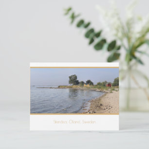 Strand bei Stenåsa, Öland, Schweden. Postkarte
