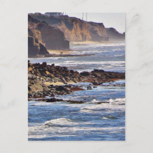 Strand bei Sunset Cliffs Postkarte