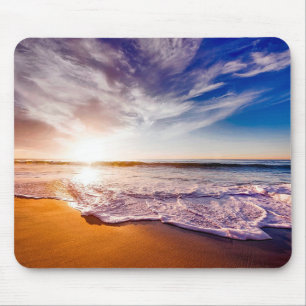 Strand bei Sunset Mousepad