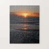 Strand bei Sunset Puzzle (Vertikal)