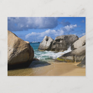 Strand bei Virgin Gorda, Britische Jungferninseln Postkarte