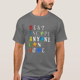 Strand, beste Flucht, die jeder haben kann, Starfi T-Shirt