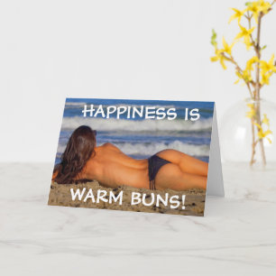 STRAND BIKINI MÄDCHEN GEBURTSTAGSKARTE KARTE