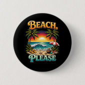 Strand, bitte button (Vorderseite)