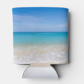 Strand Bitte funny Zitat Dosenkühler (Rückseite)