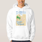 Strand bitte hoodie (Vorderseite)
