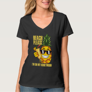 Strand Bitte Ich Bin Auf Meiner Flitterwoche Anana T-Shirt