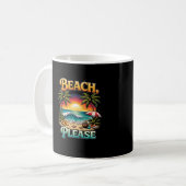 Strand, bitte kaffeetasse (Vorderseite Links)