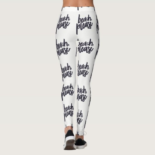 Strand Bitte Leggings (Rückseite)