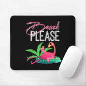 Strand bitte, lustige Männer & Amp; T-Shirt für Fr Mousepad (Mit Mouse)