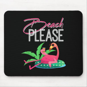 Strand bitte, lustige Männer & Amp; T-Shirt für Fr Mousepad