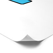 Strand bitte poster (Ecke)