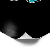 Strand, bitte poster (Ecke)
