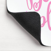 Strand bitte rosa mousepad (Ecke)