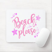 Strand bitte rosa mousepad (Mit Mouse)