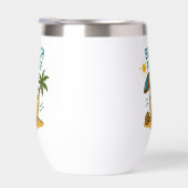 Strand Bitte stainless Steel Wine Tumbler (Rechts)