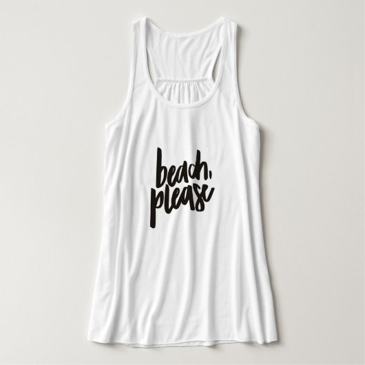 Strand Bitte T - Shirt (Design Vorderseite)
