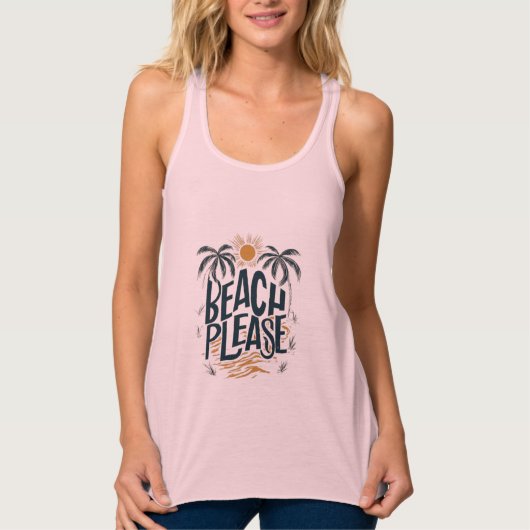 Strand Bitte T - Shirt (Vorderseite)