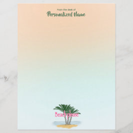 Strand Bitte unausgefeiltes Papier