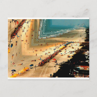Strand Bizzare Postkarte