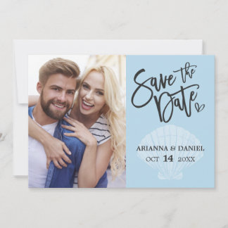 Strand Blau Sommer Save The Date