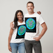 Strand-Blumen T-Shirt (Unisex)