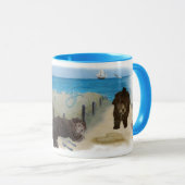 Strand Bolonka-01 Tasse (VorderseiteRechts)