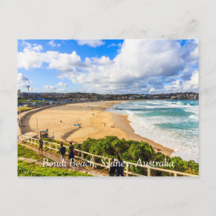 Strand Bondi Postkarte