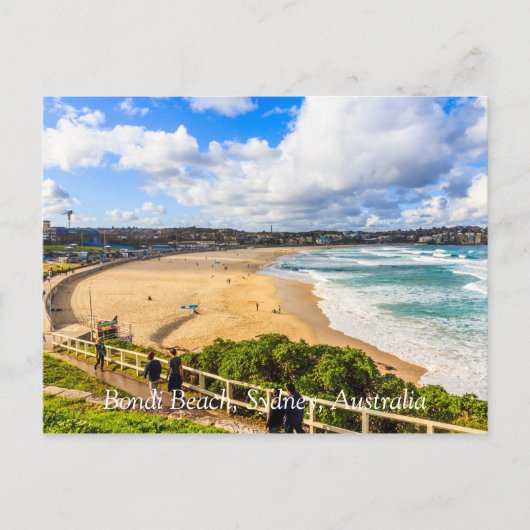 Strand Bondi Postkarte (Vorderseite)